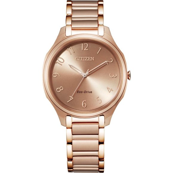 Citizen Rose Gold Eco Drive Watch